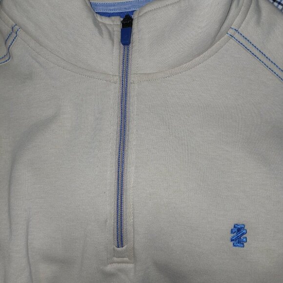 IZOD ADVANTANGE PERFORMANCE STRETCH 1\4 ZIP PULLOVER, SIZE XLT - Picture 5 of 5